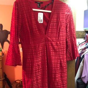 Forever 21 plunge dress